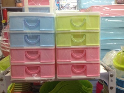 哈爾濱平房區溫馨日用品店 優質四層抽屜柜，打造整潔高效桌面空間